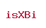 isXBi